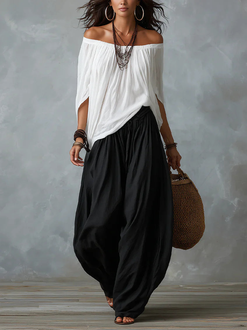 Jadia Elegant Set - Chic Knit Maxi Dress