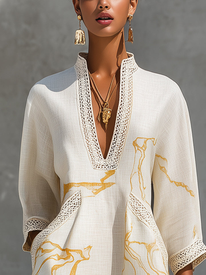 Imani | Elegant Chiffon Mini Dress