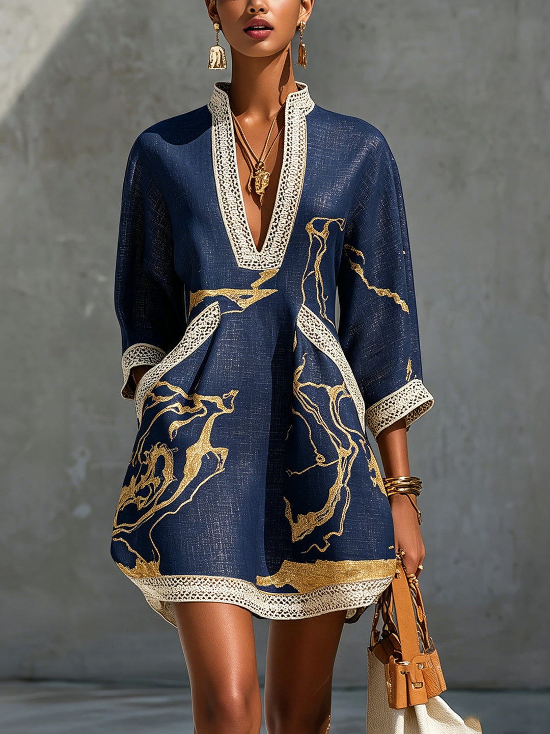 Imani | Elegant Chiffon Mini Dress