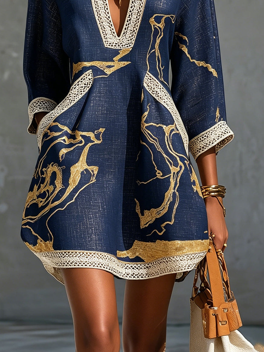 Imani | Elegant Chiffon Mini Dress
