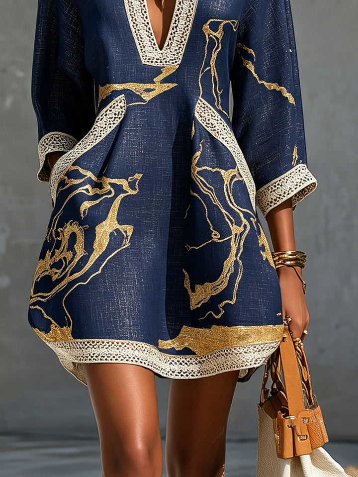 Imani | Elegant Chiffon Mini Dress