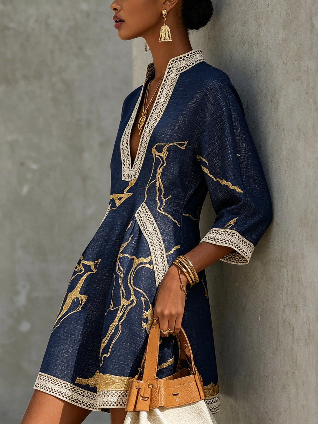 Imani | Elegant Chiffon Mini Dress