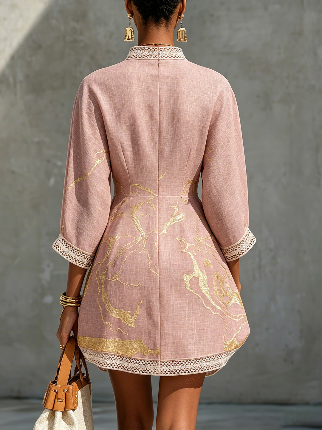 Imani | Elegant Chiffon Mini Dress