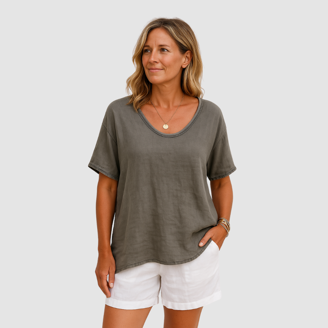 Madison - Comfortable Loose Fit T-Shirt