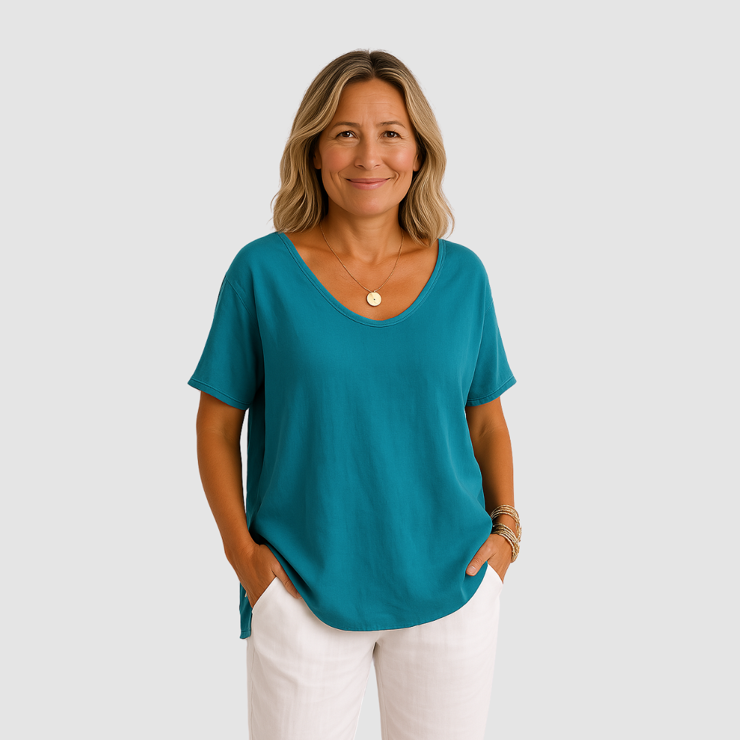 Madison - Comfortable Loose Fit T-Shirt