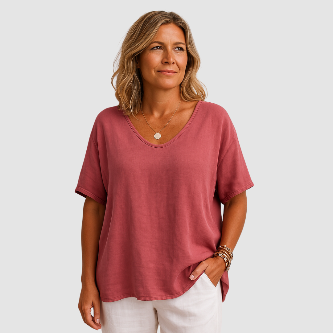 Madison - Comfortable Loose Fit T-Shirt