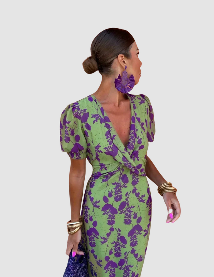 Rhiannon | Sophisticated Summer Three Quarter Dress