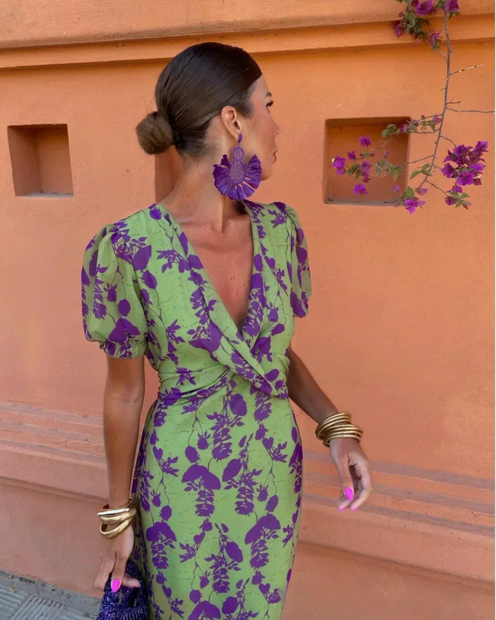 Rhiannon | Sophisticated Summer Three Quarter Dress