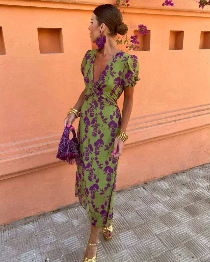Rhiannon | Sophisticated Summer Three Quarter Dress