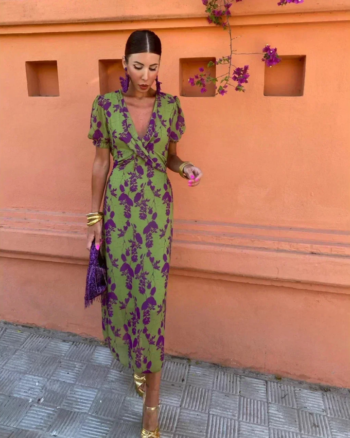 Rhiannon | Sophisticated Summer Three Quarter Dress