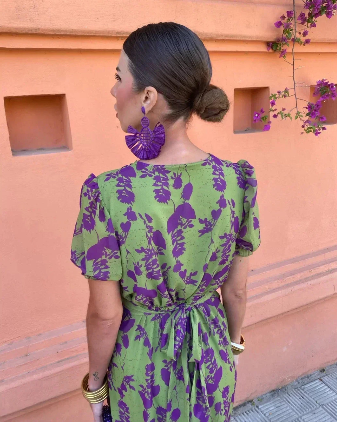 Rhiannon | Sophisticated Summer Three Quarter Dress