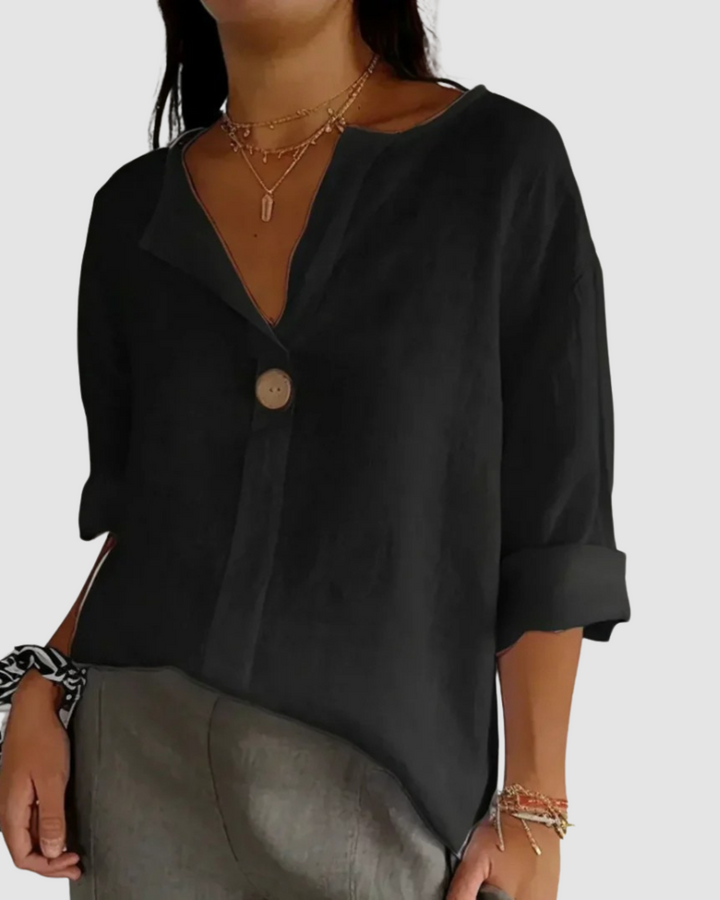 Nona | Classic Three Quarter Sleeve Blouse