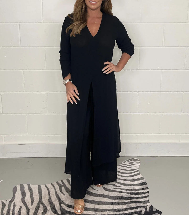 Cherly Comfy Set - Casual Knit Two-piece Outfit