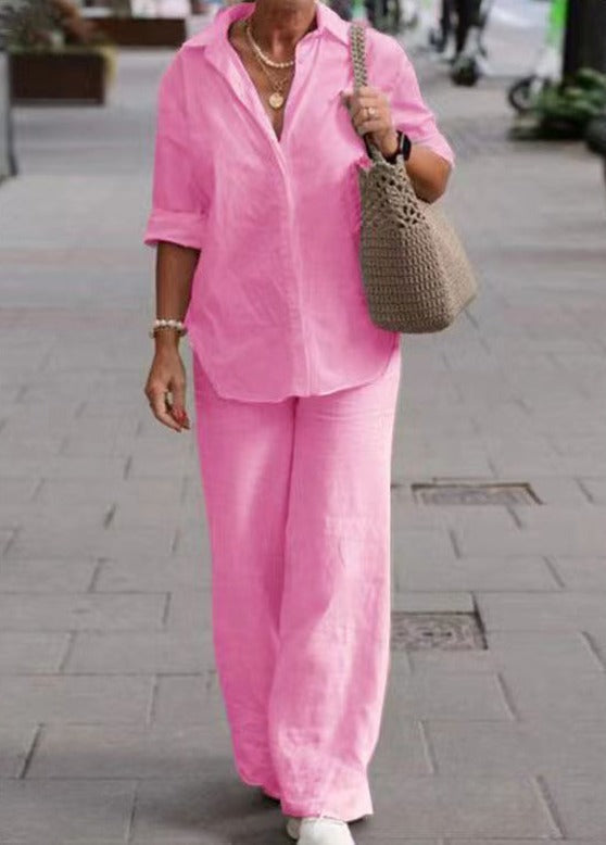 Denice - Elegant Casual Two Piece Set | Chic Knit Ensemble