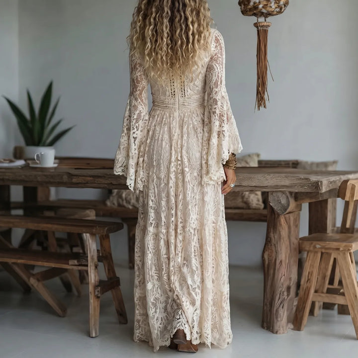 Noelene | Floral Print Maxi Dress