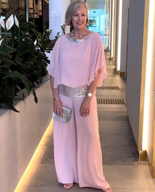 Nessa | Elegant Chic Knit Midi Dress