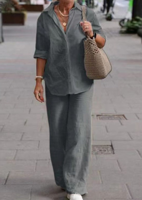 Denice - Elegant Casual Two Piece Set | Chic Knit Ensemble