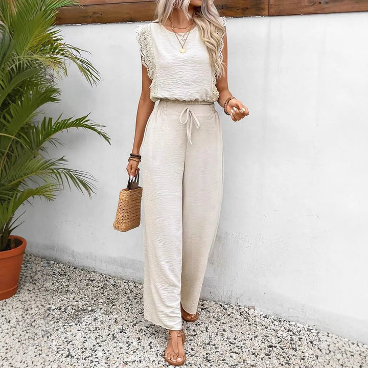 Zella Elegant Two-Piece Set - Chic Knit Ensemble