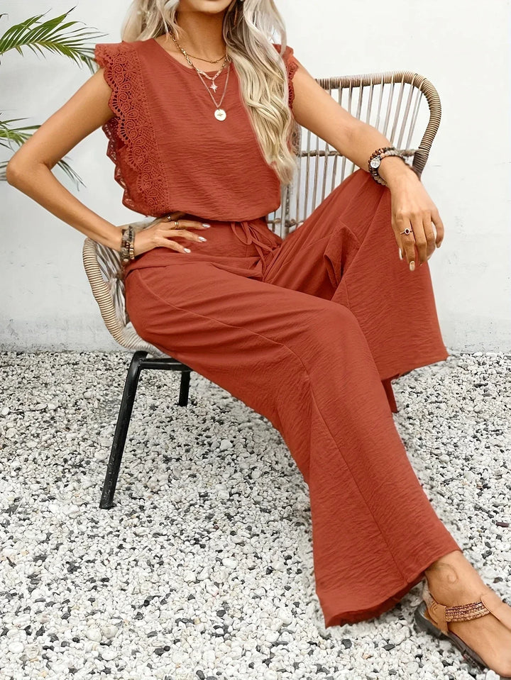 Zella Elegant Two-Piece Set - Chic Knit Ensemble