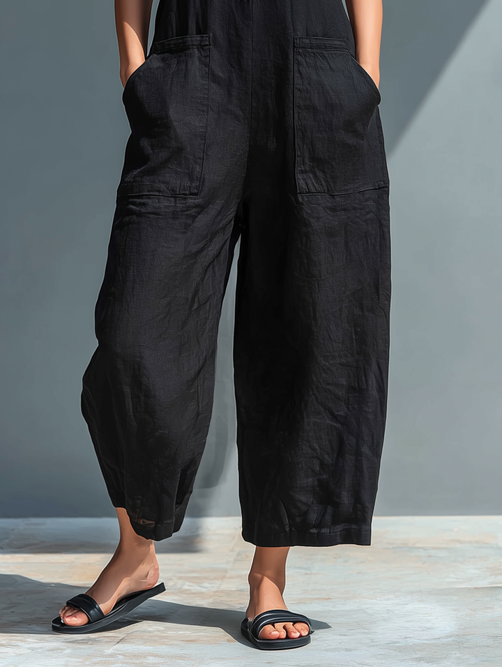 Lallie | Elegant Sleeveless Jumpsuit