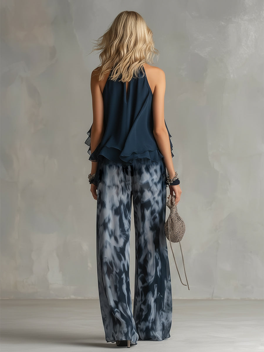 Shari Elegant Set | Chic Knit Maxi Dress