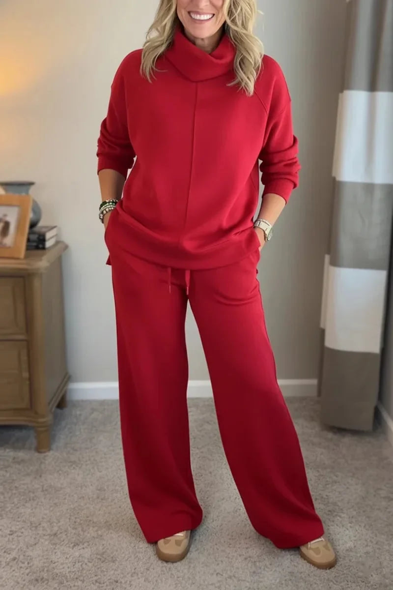 Farah - Comfortable Set Knit Top