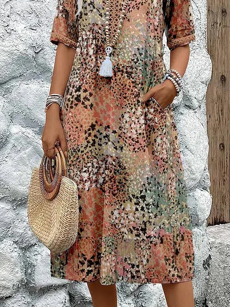 Amy's Wardrobe | Floral Wrap Midi Dress