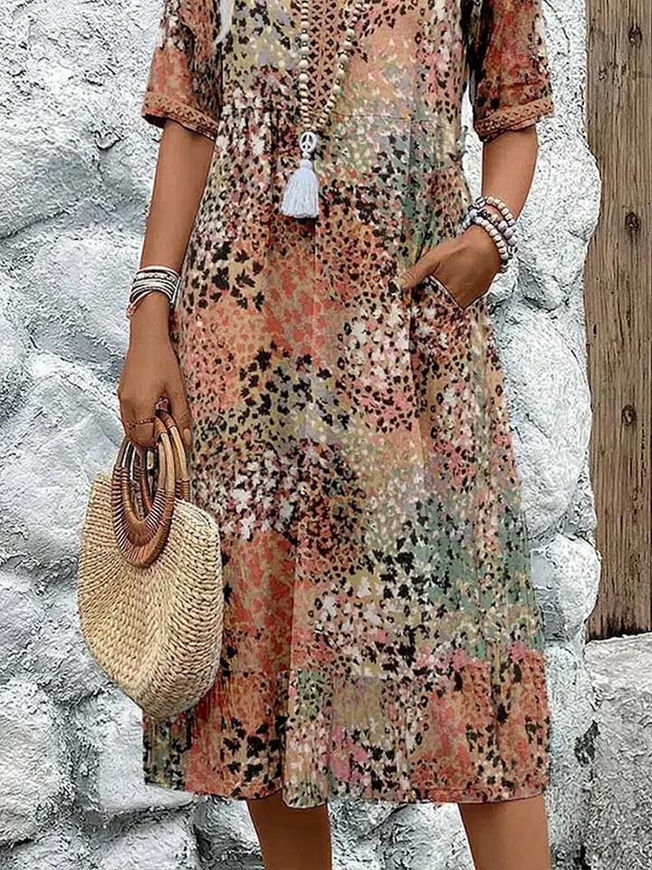 Amy's Wardrobe | Floral Wrap Midi Dress