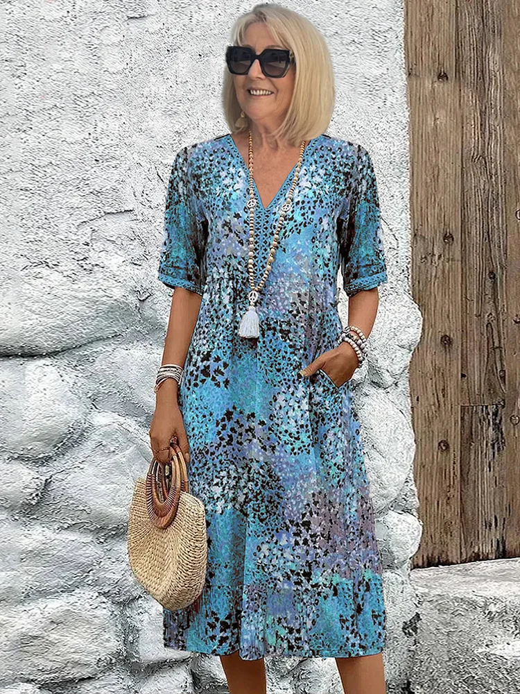 Amy's Wardrobe | Floral Wrap Midi Dress