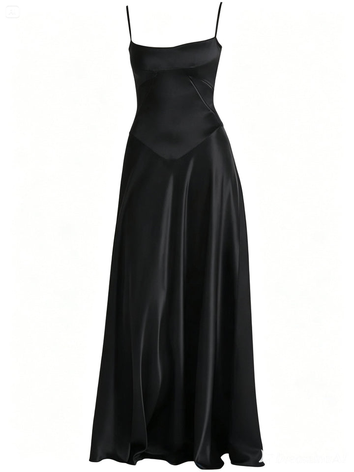 Amy's Wardrobe | Elegant Black Lace Maxi Dress