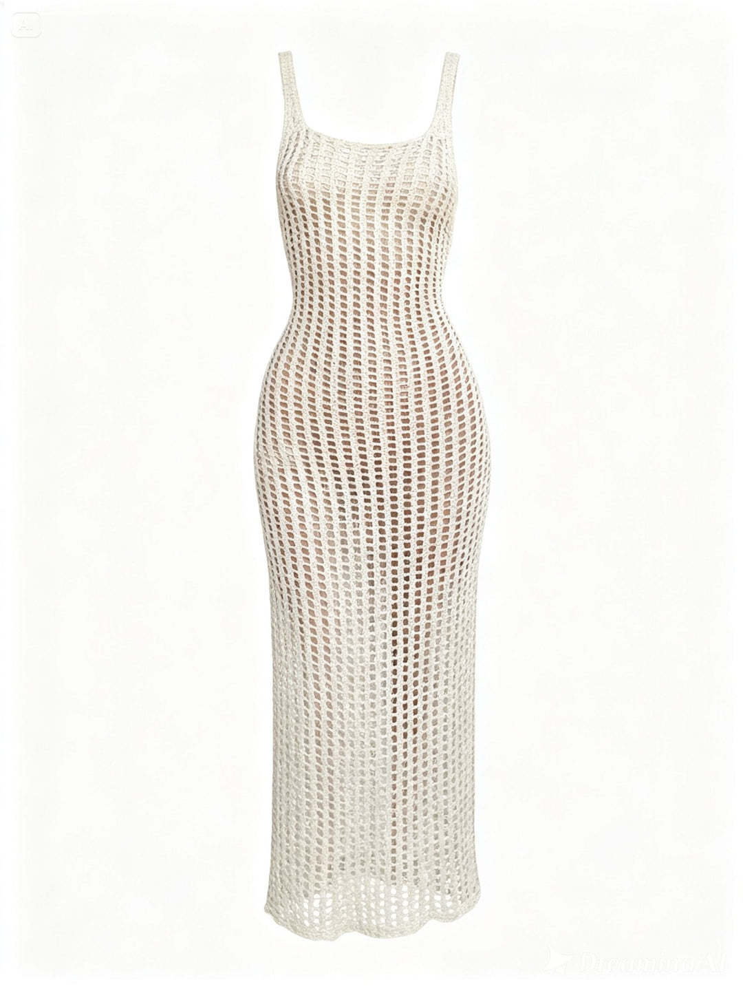 Amy's Wardrobe | Knit Dress with Slit Back
