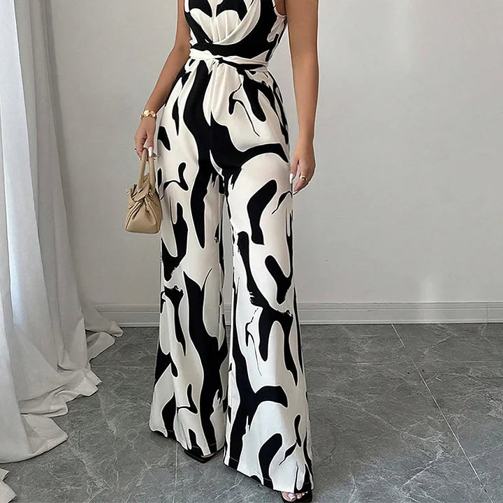 Jillanne - Elegant Backless Jumpsuit