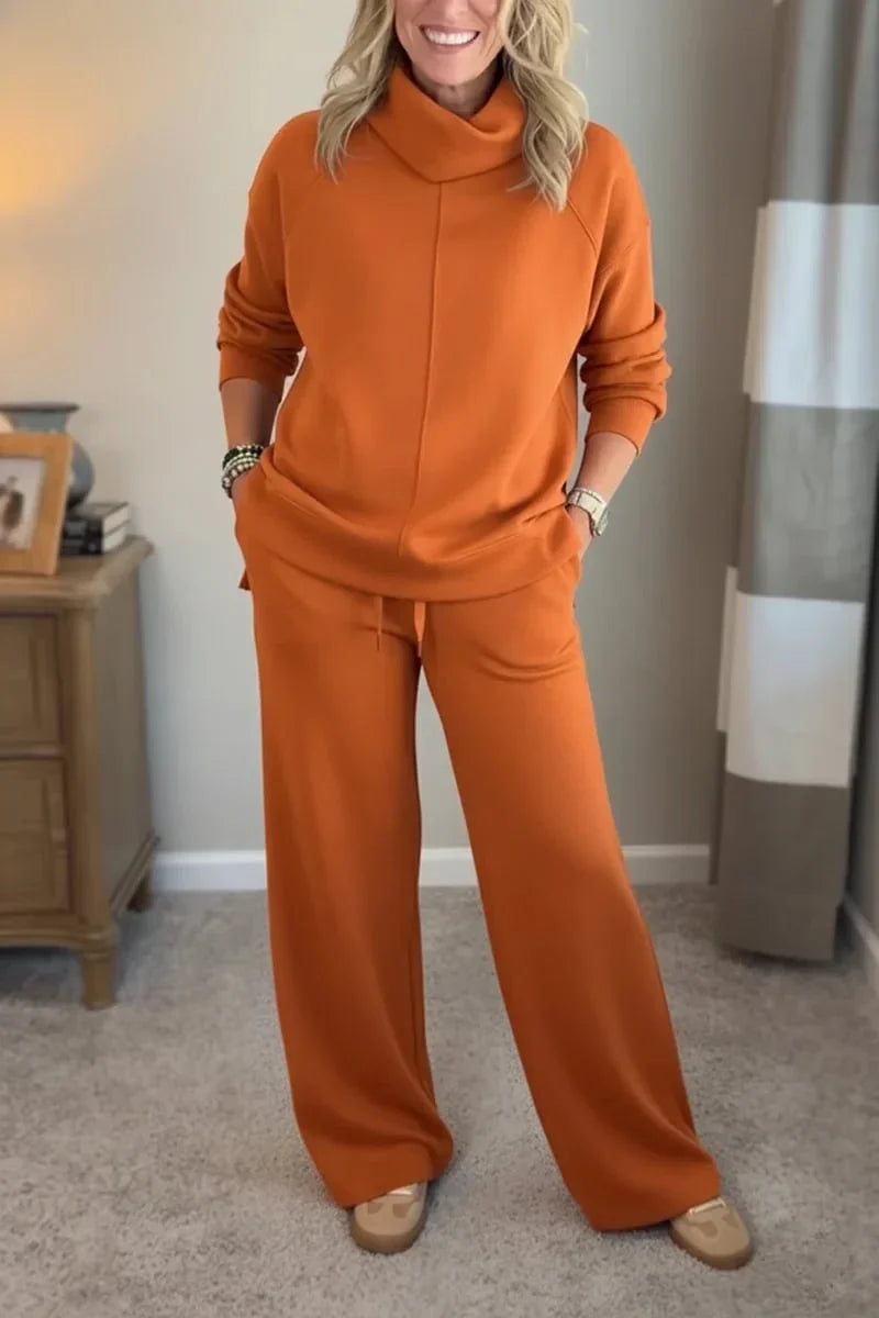 Farah - Comfortable Set Knit Top