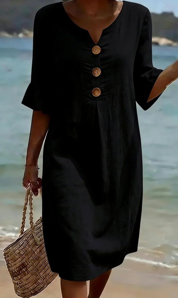Amy's Wardrobe | Textured Long Sleeve Dress