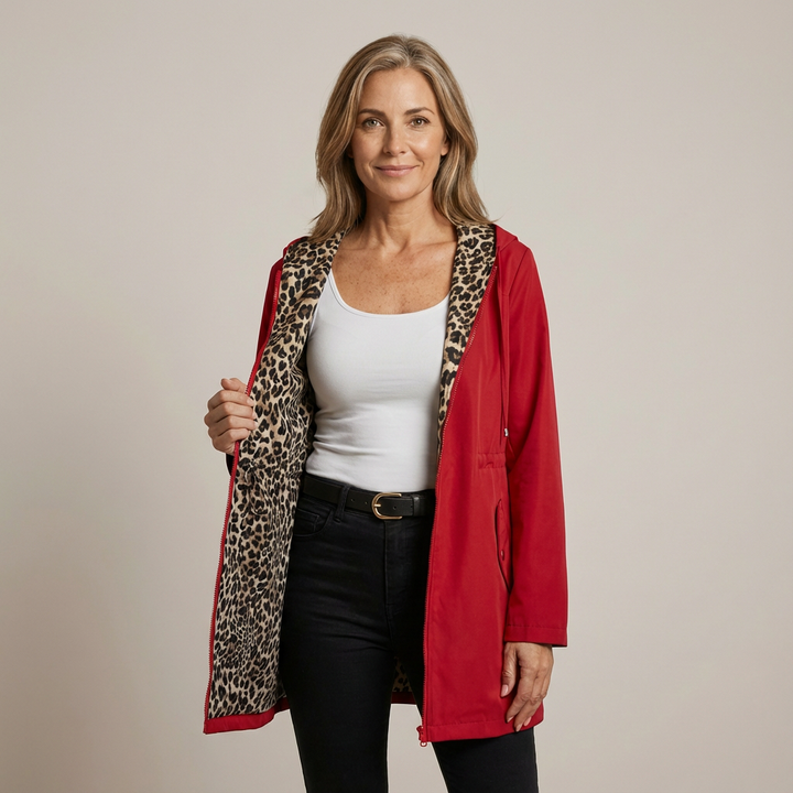 Nikkie Reversible Hooded Coat | Stylish Versatile Outerwear