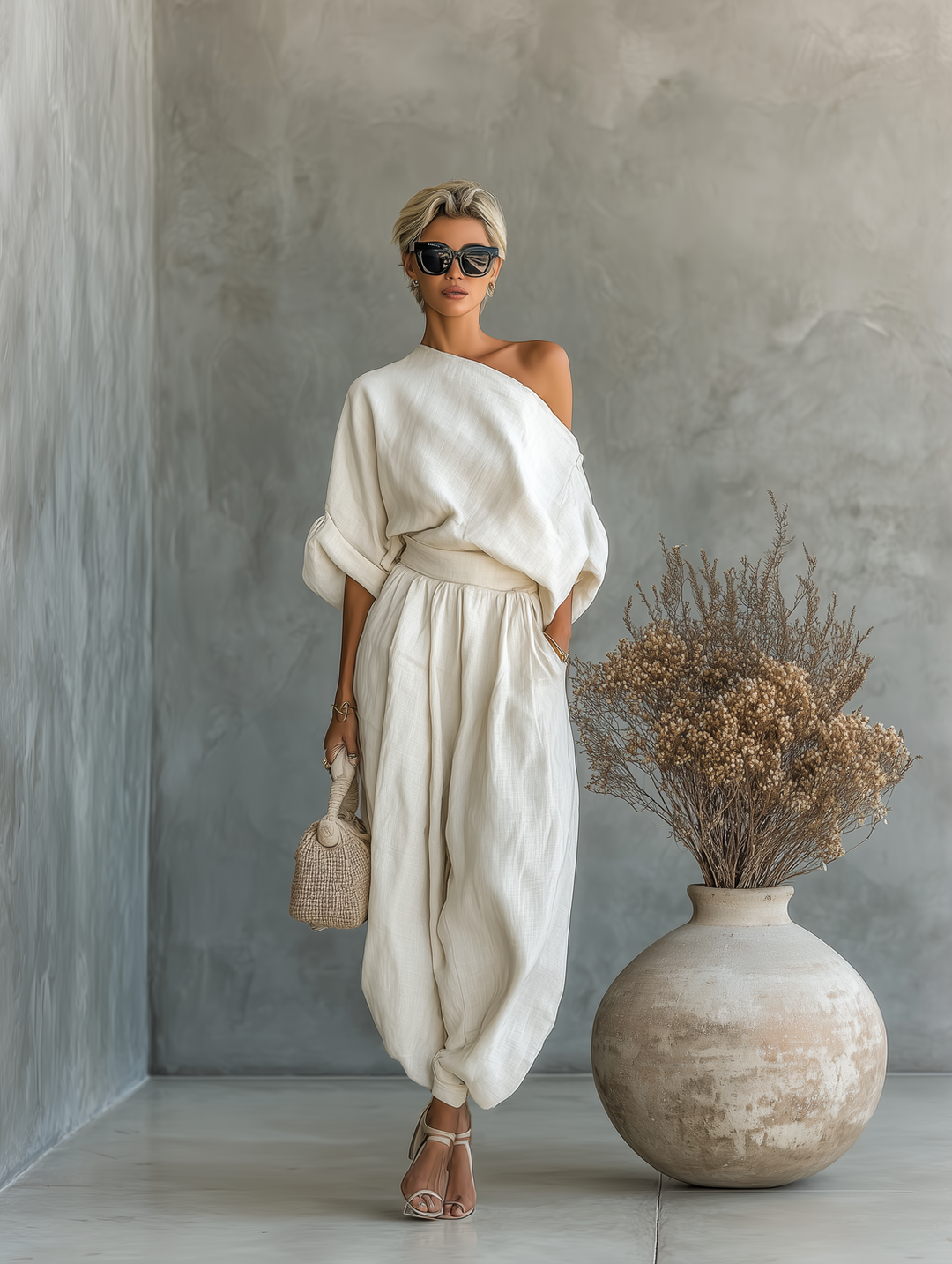 Ariel - Elegant Knit Maxi Dress