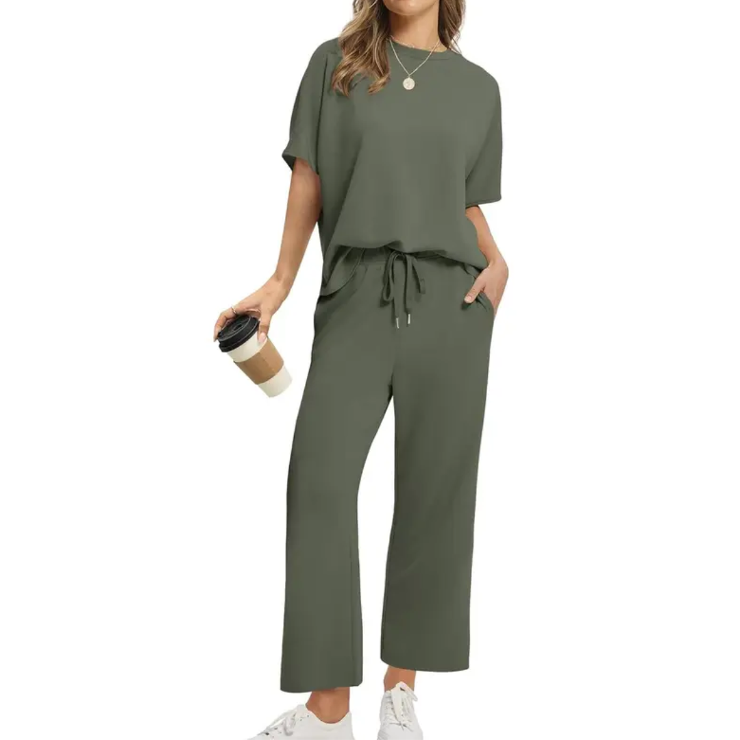 Jillanna Elegant Set | Chic Knit Midi Dress