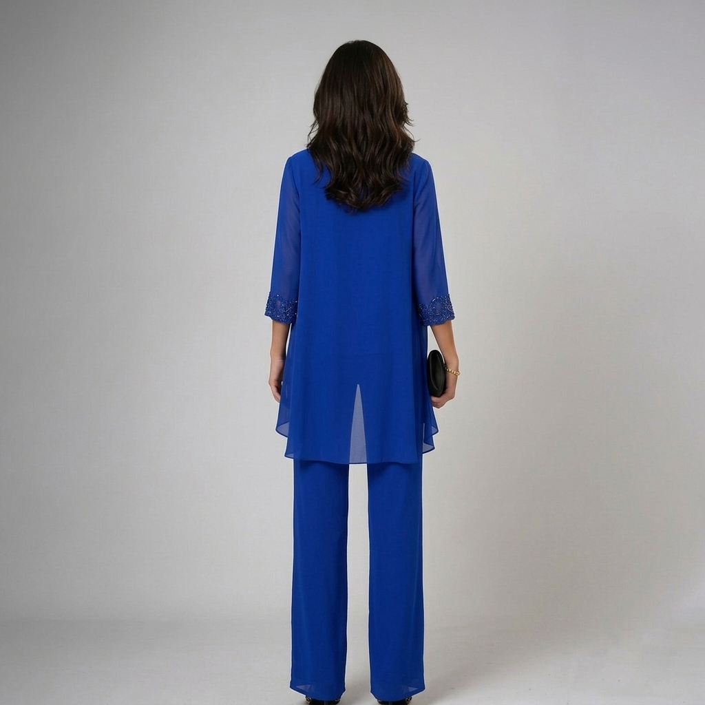 Iva - Elegant Three-Piece Set | Chic Layered Knit Ensemble