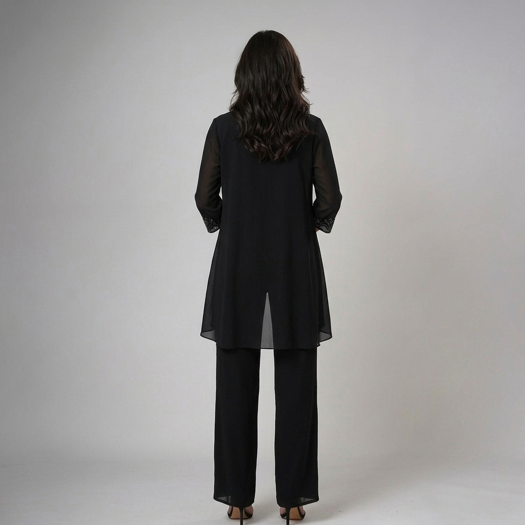 Iva - Elegant Three-Piece Set | Chic Layered Knit Ensemble
