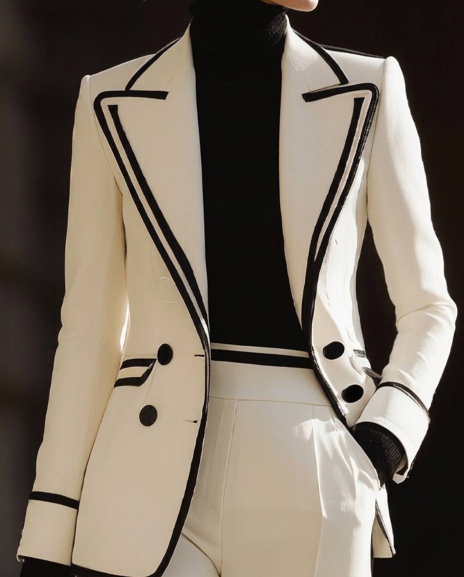 Krystalyn - Chic Two-Piece Set with Elegant Design and Versatile Style