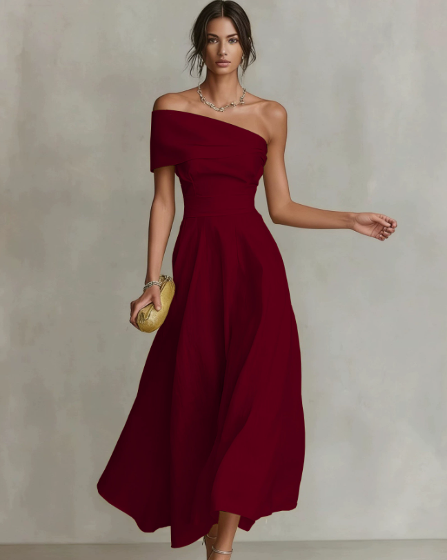 Wenda | Floral Print Chiffon Maxi Dress
