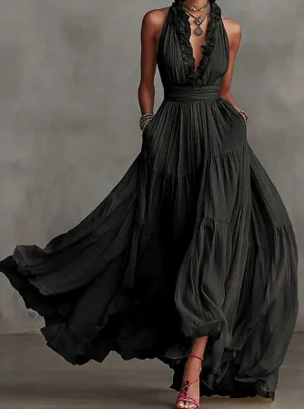 Mona | Elegant Knit Maxi Skirt Set