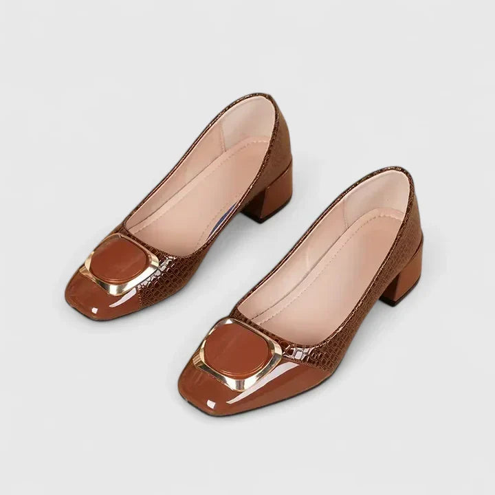 Olyzabeth Loafers - Comfortable Leather Slip-On Footwear