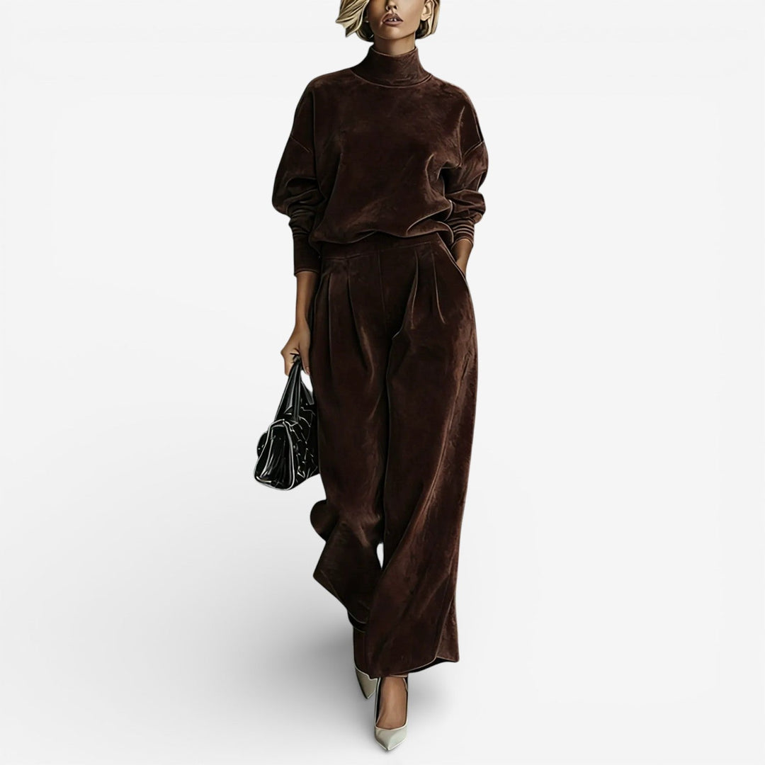 Evangeline | Elegant Knit Midi Dress