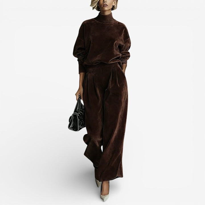 Evangeline | Elegant Knit Midi Dress