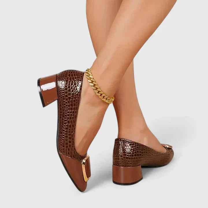 Olyzabeth Loafers - Comfortable Leather Slip-On Footwear