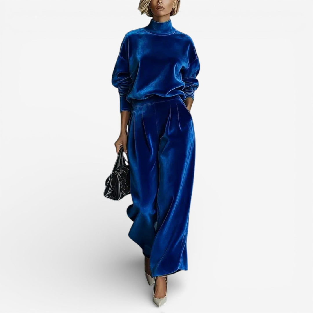 Evangeline | Elegant Knit Midi Dress