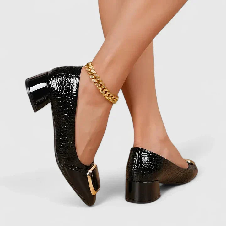 Olyzabeth Loafers - Comfortable Leather Slip-On Footwear