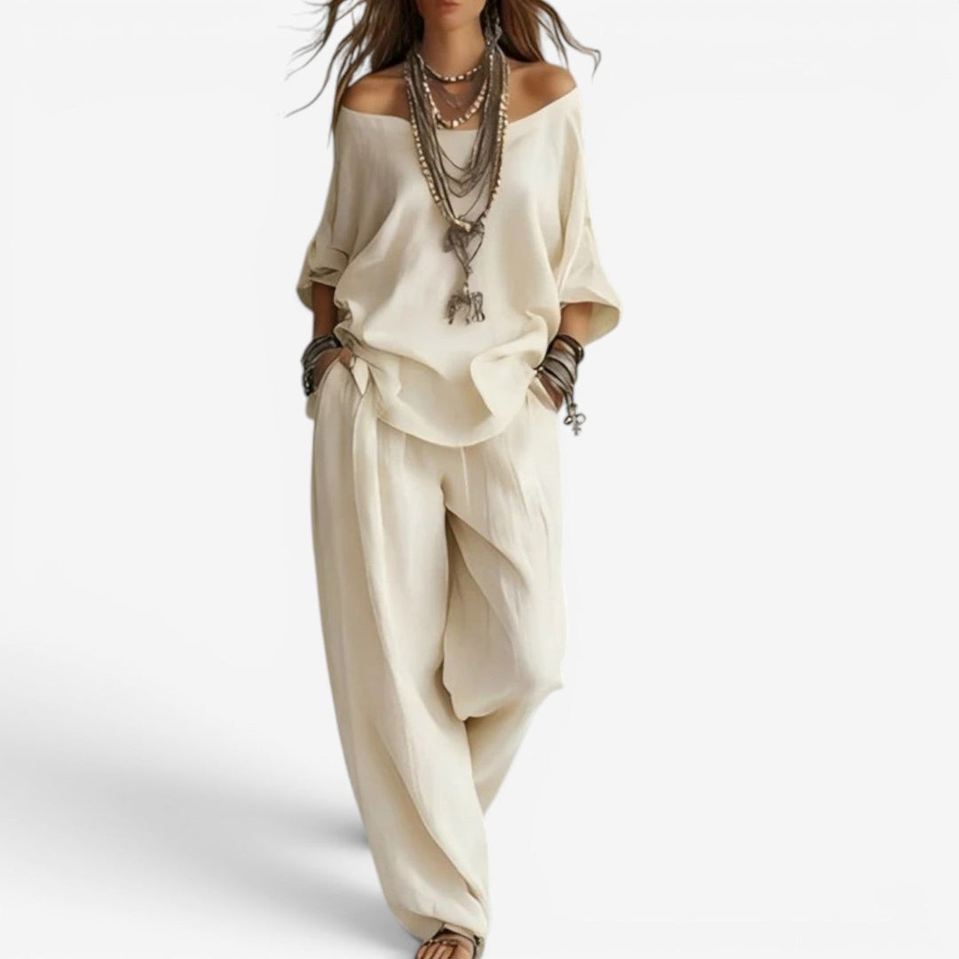 Nysa - Elegant Knit Midi Dress
