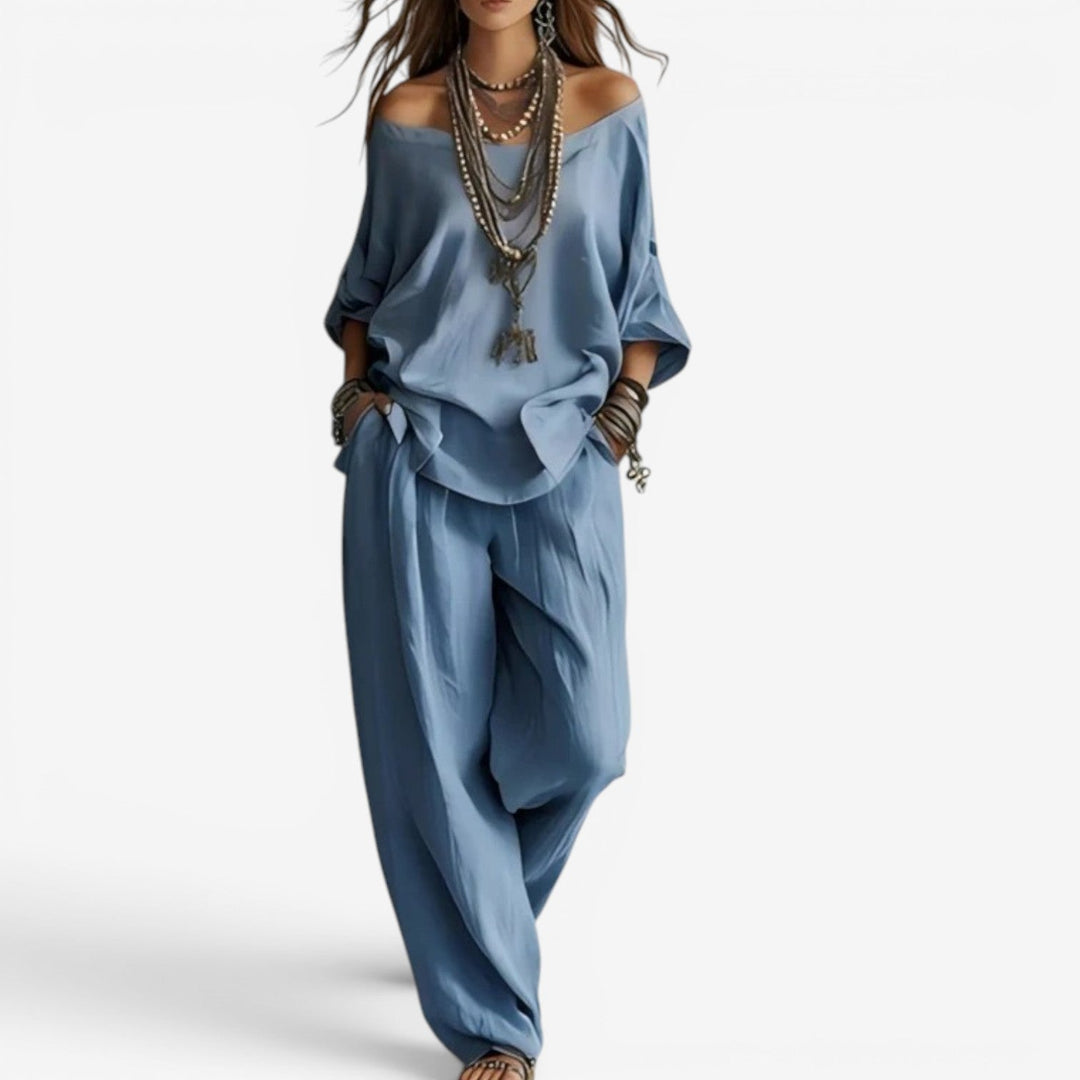 Nysa - Elegant Knit Midi Dress